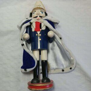 Antique 16 inches nutcracker with costume in perfect condition, some scratches